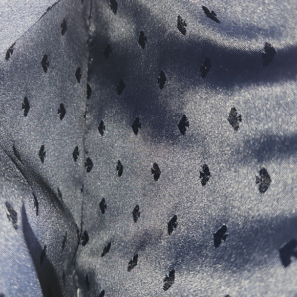 NWOT Kate Spade Tie Dye Denim Portfolio Clutch - Picture 4 of 4